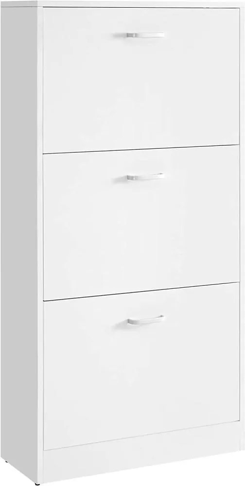XXXLutz REGÁL NA TOPÁNKY, biela, 60/120/24 cm Boxxx - Online Only drobný nábytok - 002543047801