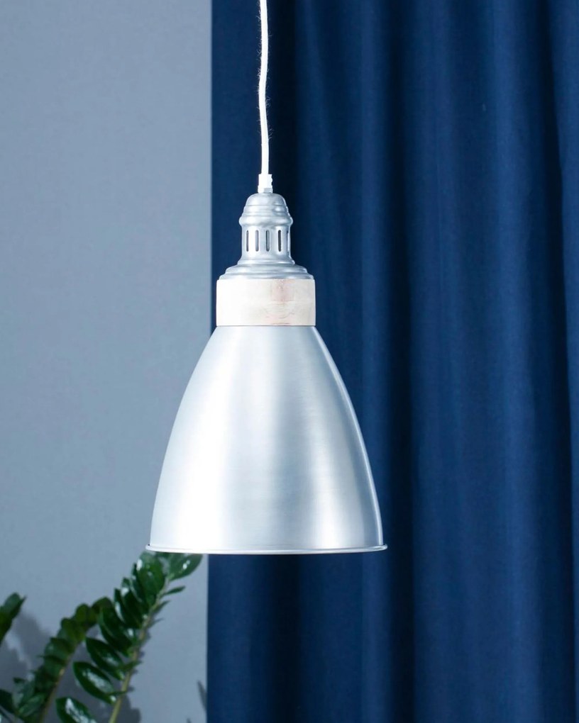 Závesná lampa Amy Silver 25cm