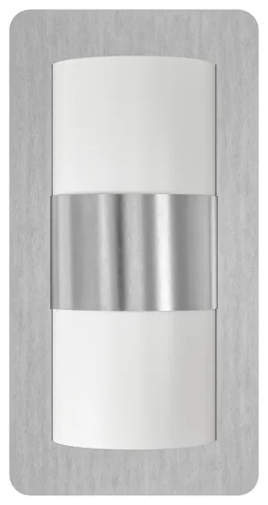 Eglo 98085 - Vonkajšie svietidlo CISTIERNA 2xE27/10W/230V IP44 matný chróm