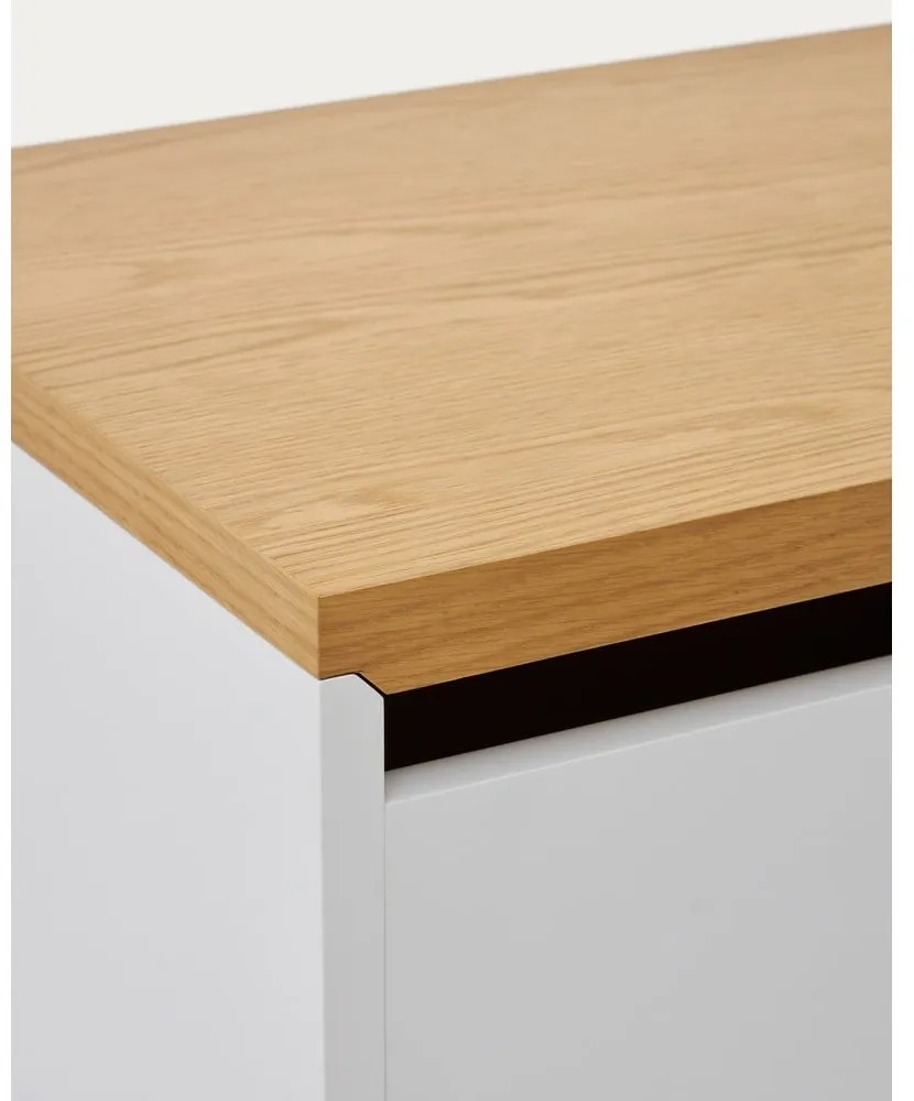 Truhla v dekore duba v prírodnej farbe 60x35 cm Abilen – Kave Home