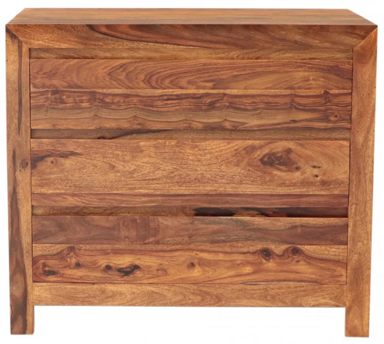 Komoda Gani 90x80x45 z indického masívu palisander Only stain