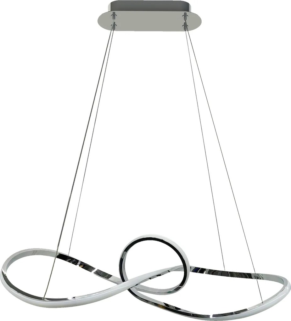Závesné LED svietidlo Marco, 1x LED 42w, 4000k, ch