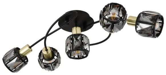 Globo 54357-5B - Prisadený luster INDIANA 5xE14/40W/230V