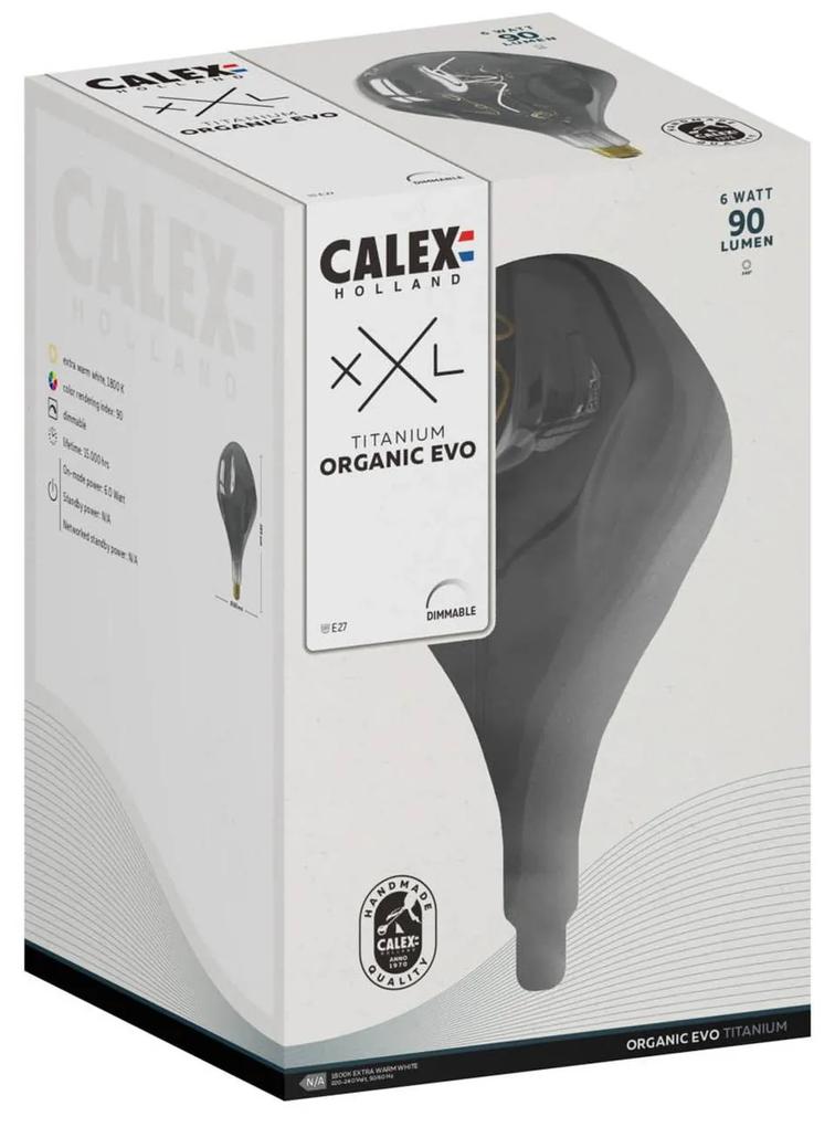 Calex Organic Evo LED žiarovka E27 6W titán