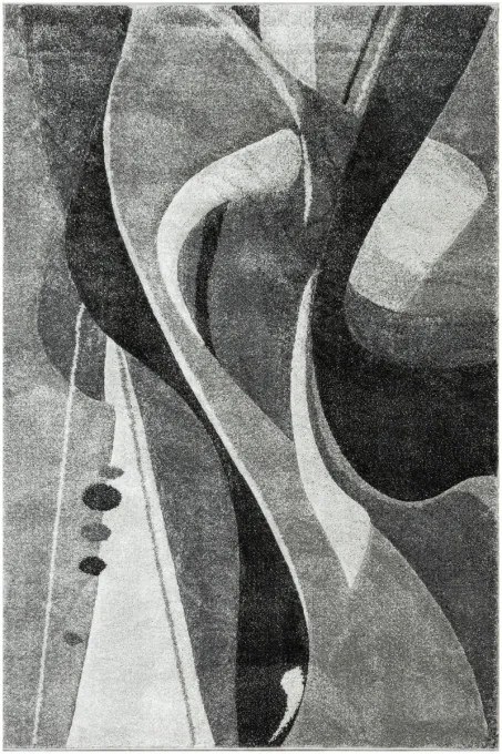 Koberec Kandy N402A sivý / grafitový