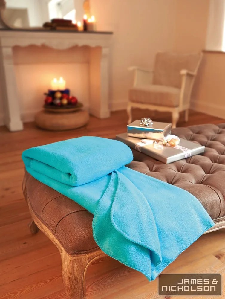 James & Nicholson (Daiber) Fleecová deka 130x170 cm JN950 - Camel | 130 x 170 cm