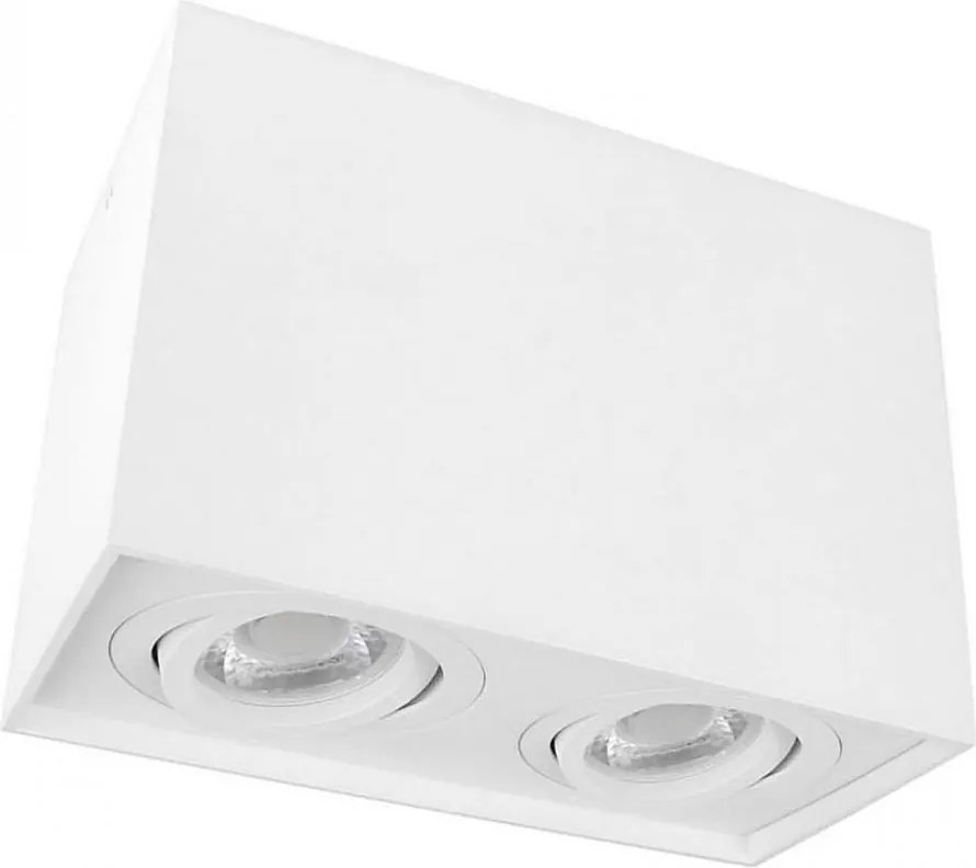 Stropné svietidlo CHLOE DUO 2xGU10/50W/230V biela