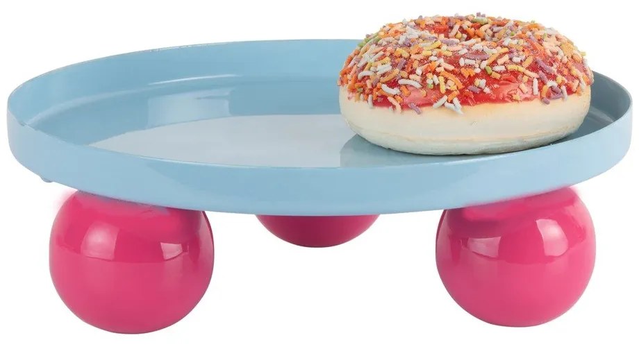 Kovová dekoratívna tácka ø 20 cm Double Funky – PT LIVING
