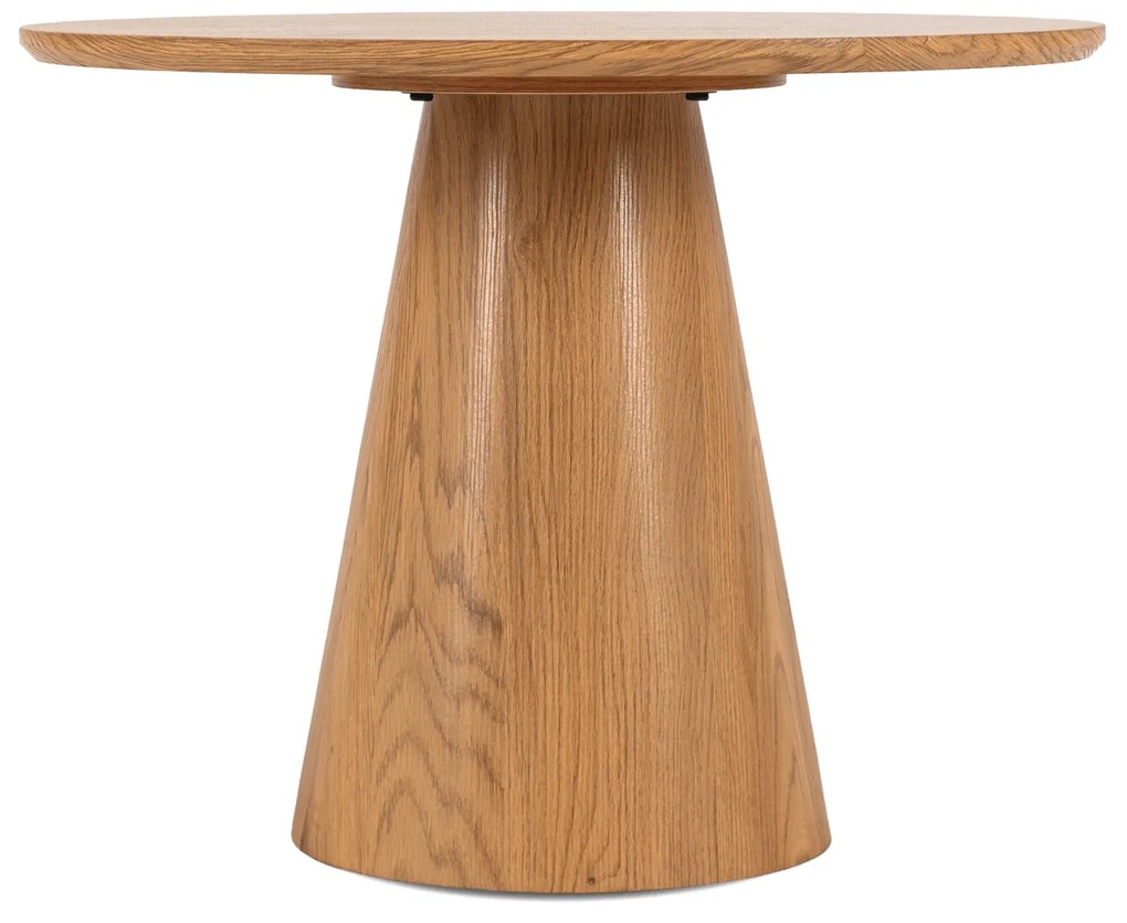 PROXIMA.store - Okrúhly konferenčný stolík CARLY FARBA: dub