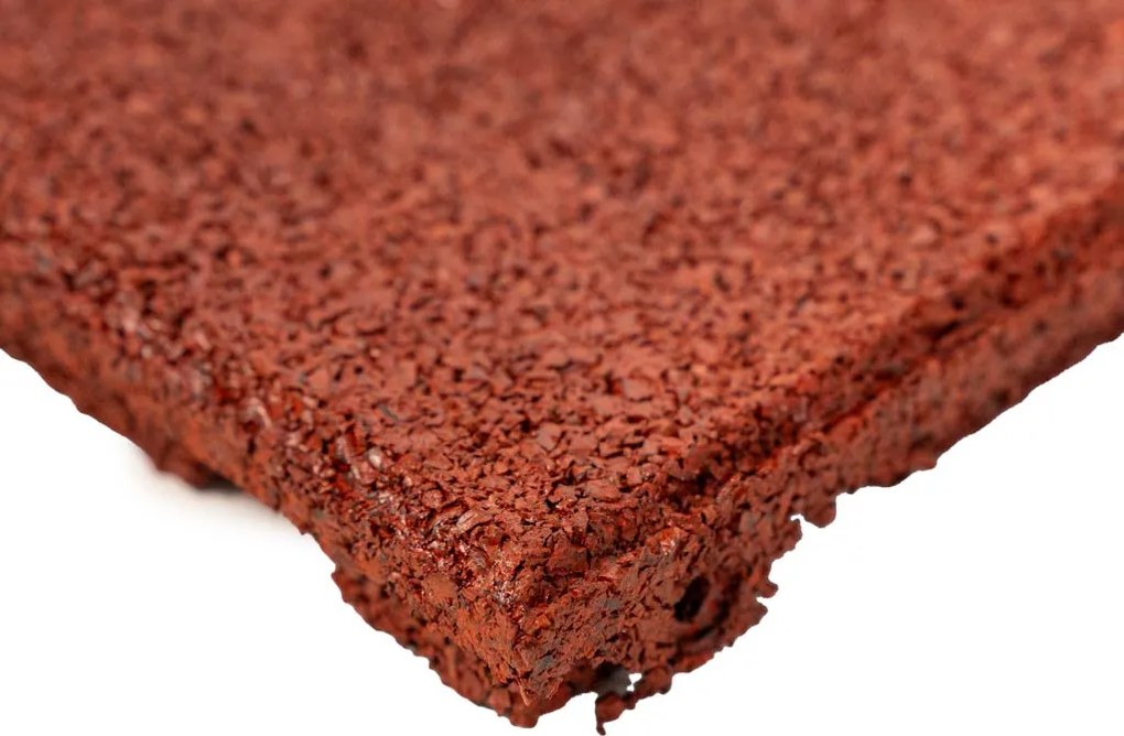 Gumová dlaždica ASLON 40 x 40 cm, červená