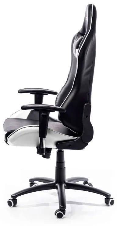 Kancelárska stolička - kreslo NEBRASKA - sivá