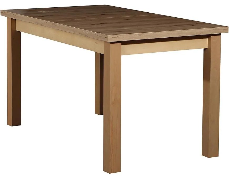 Rozkladací stôl ST28 140/180x80cm dub artisan