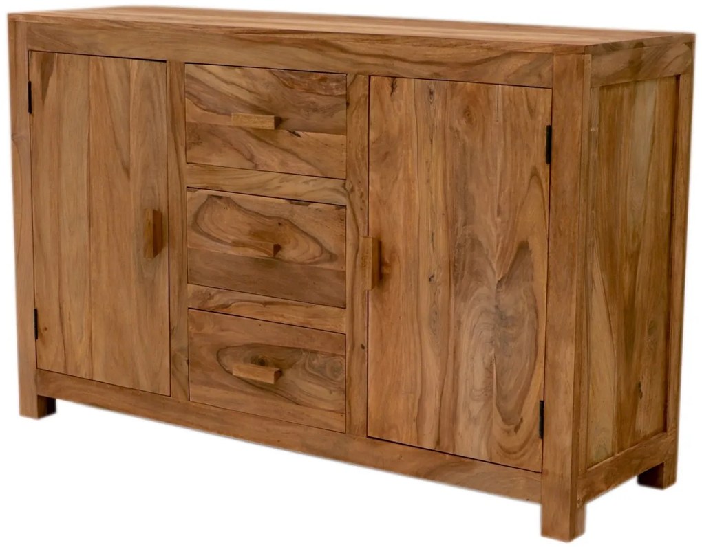 furniture-nabytek.cz - Sheesham komoda z masívu 140x90x45