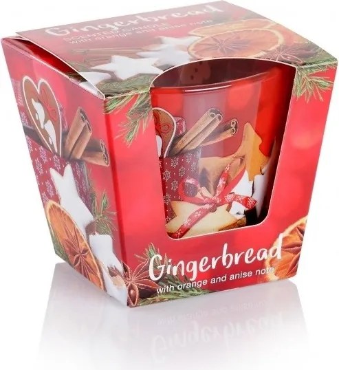Sviečka v skle Gingerbread Orange 115 g