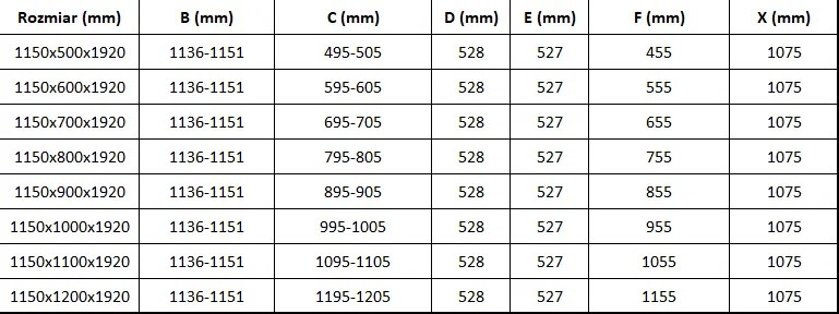 Mexen Lima sprchovací kút 115x120cm, 6mm sklo, chrómový profil-číre sklo, 856-115-120-01-00