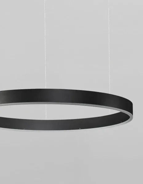 LED luster Motif 60 čierne stmievateľné