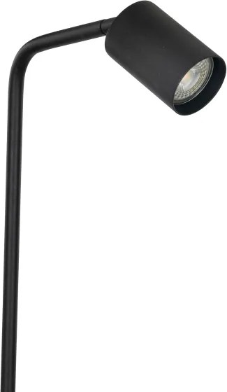 Eglo 901865 - Stojacia lampa RIGOMAGNO 1xGU10/5W/230V čierna