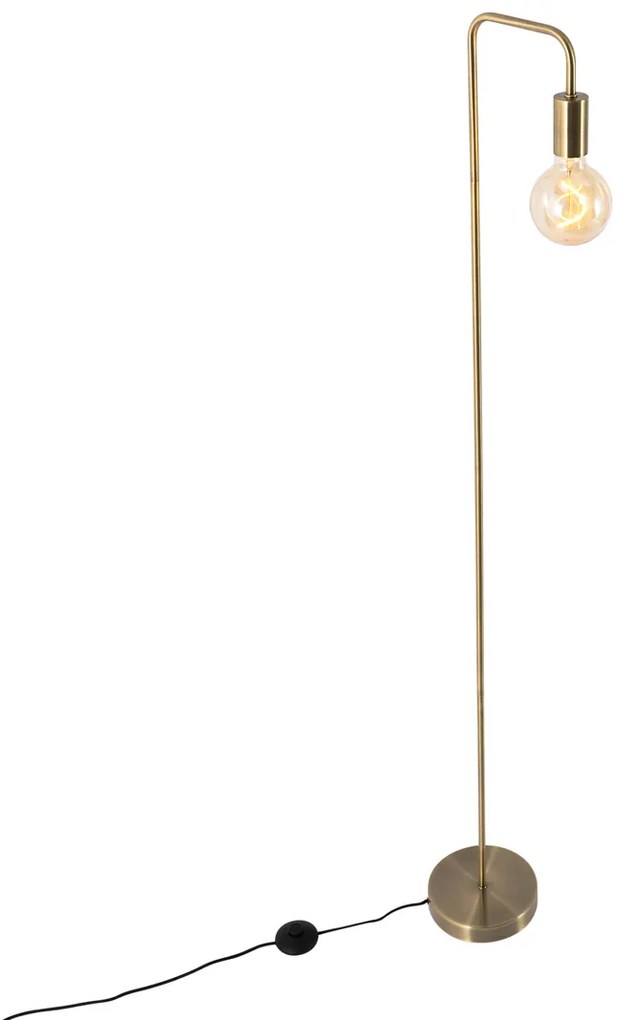 Moderná stojaca lampa bronzová - Facil