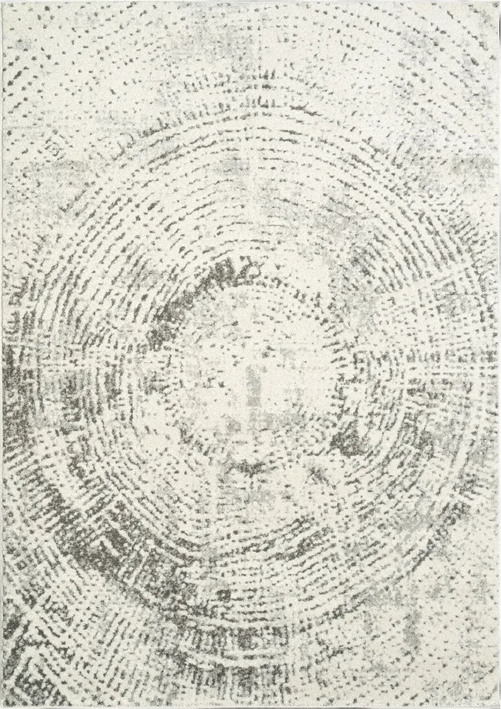 Angel Carpet, Kusový koberec Aurora 55 Grey, 60x110, šedá, kancelária