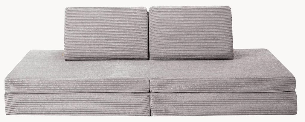 Detská ručne vyrobená modulárna pohovka na hranie Mila