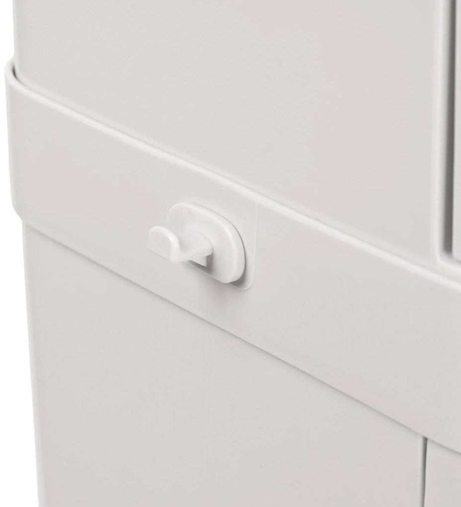 Koš na třídění odpadu NARDAN 42 L šedý