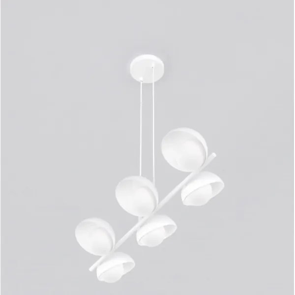 Luster na lane BOOM 6xG9/8W/230V biela