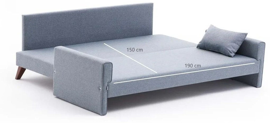 Trojmiestna pohovka Bella Soft 208 × 85 × 81 cm