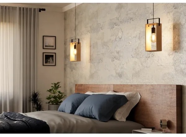 Eglo 43413 - Luster na lanku FAMBOROUGH 1xE27/40W/230V