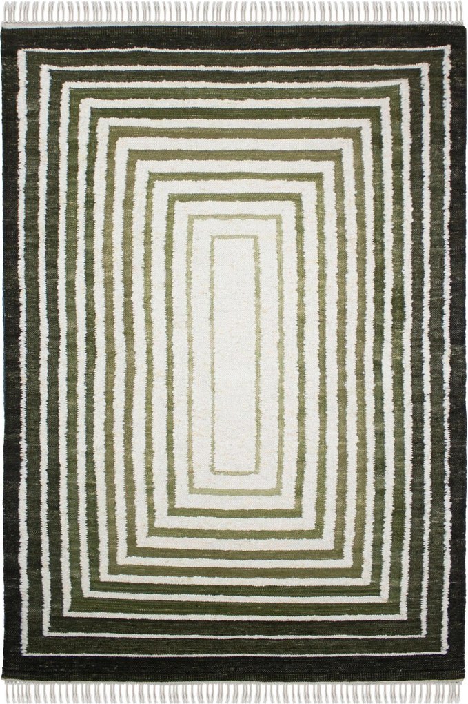 XXXLutz RUČNE TKANÝ KOBEREC, 200/300 cm zelená Flair Rugs - Online Only bytové doplnky - 003165049303