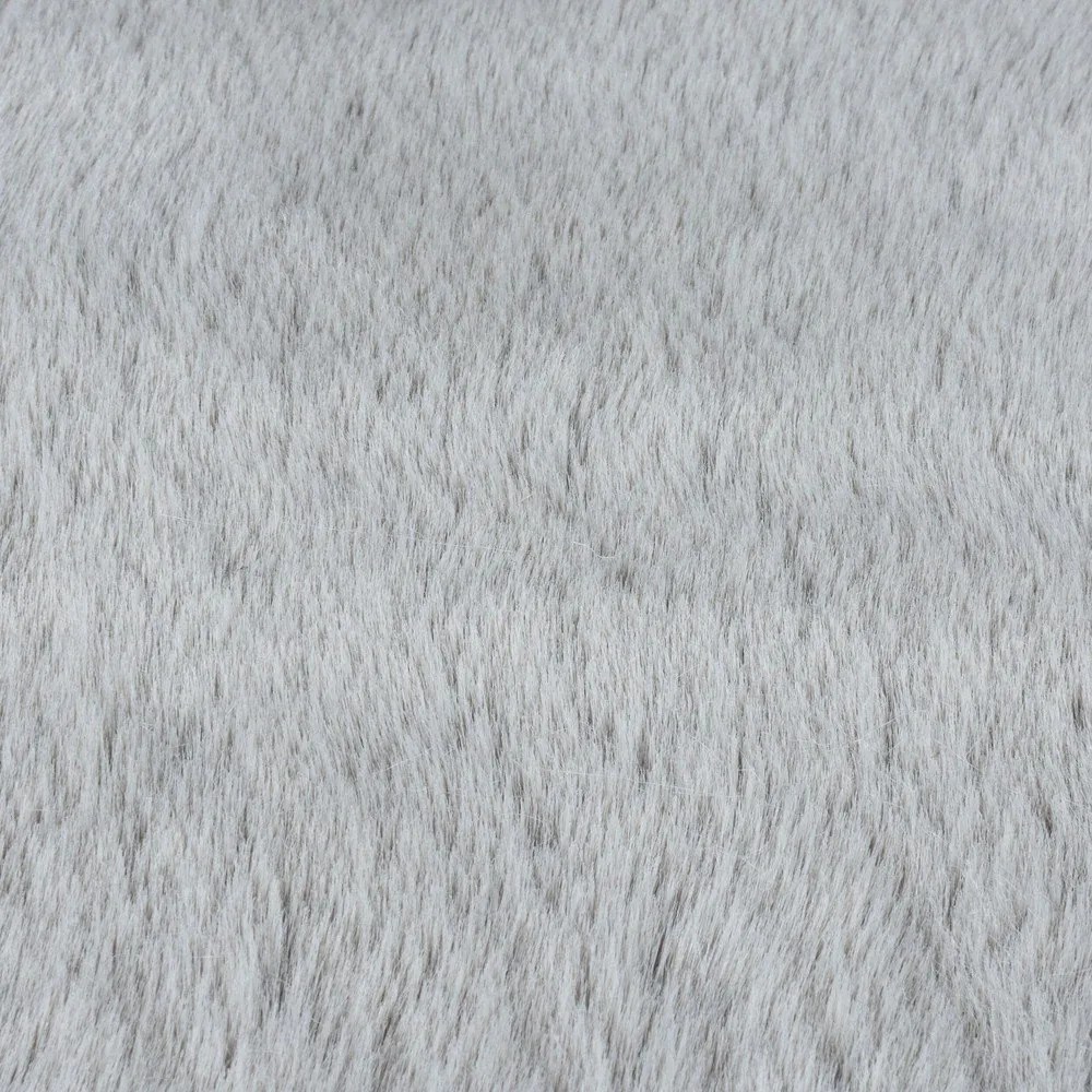 Svetlosivá syntetická kožušina 200x290 cm Ivy Luxury Fur – Flair Rugs