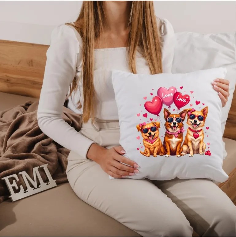 Dekoratívny vankúš Paws 40x40 cm EMI