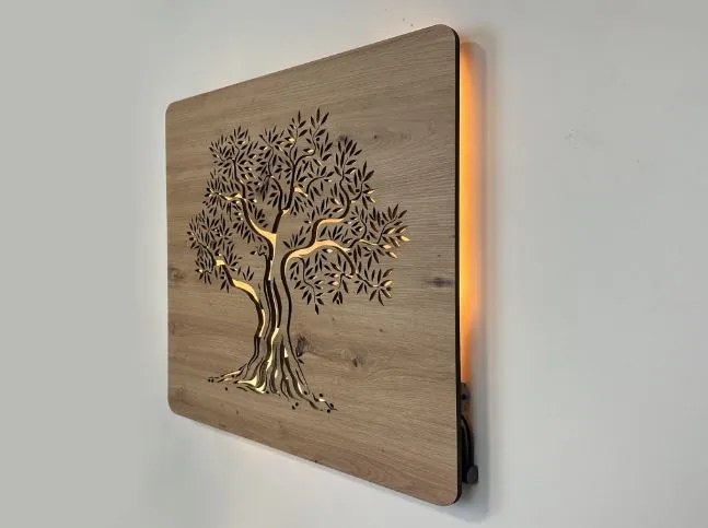 Led obraz na stenu strom Olivovník