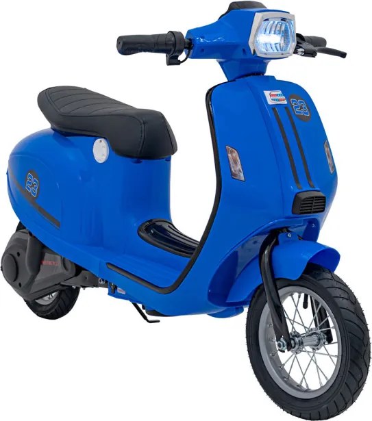 Elektrický skúter Retro 23 modrý