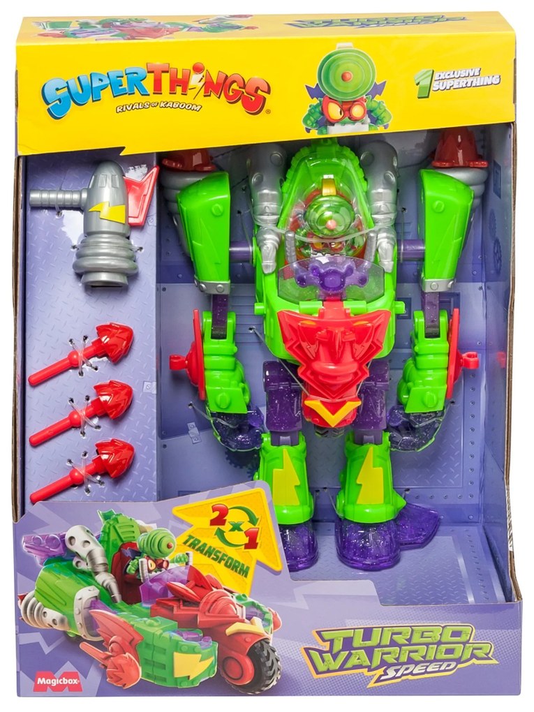 SuperThings Herná súprava Turbo Warrior Speed (100396442)