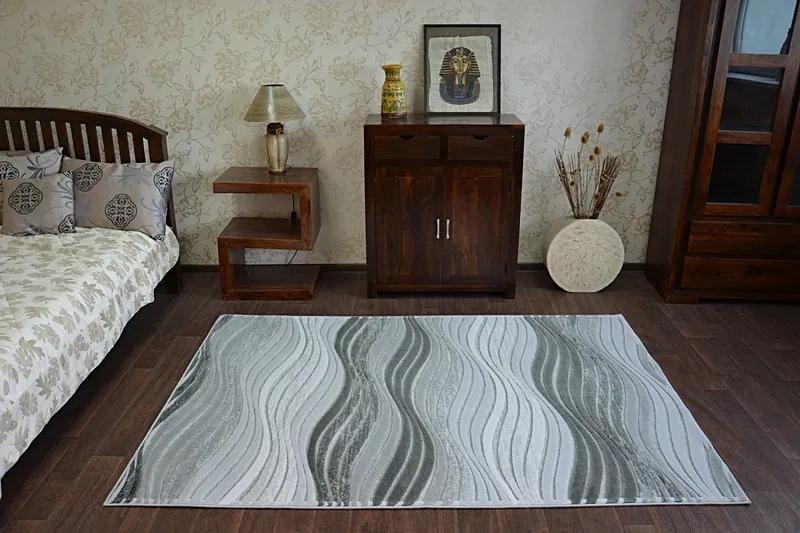 Kusový koberec ACRYLOVY YAZZ 1760 sivý
