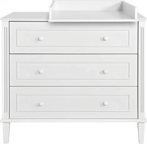 Detská komoda TALHA 100 cm biela