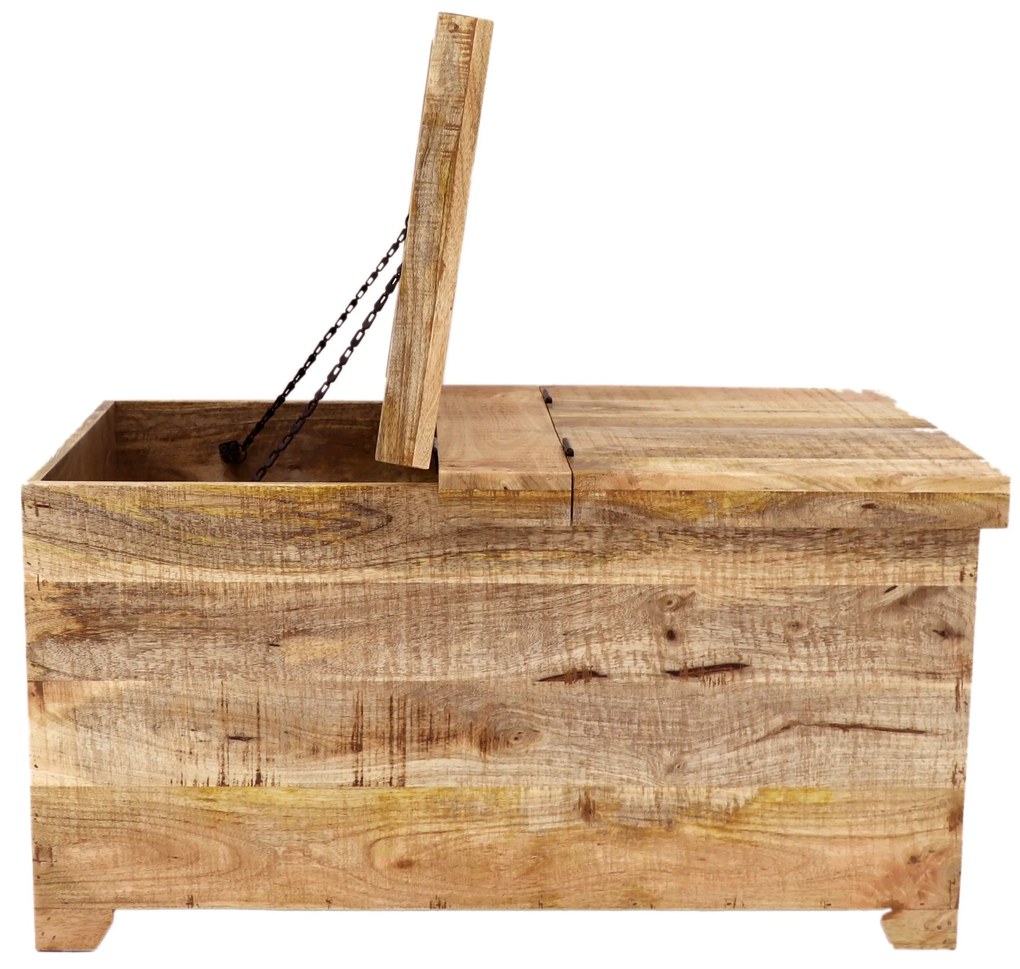 furniture-nabytek.cz - Truhlica z dreva mango 90x45x45