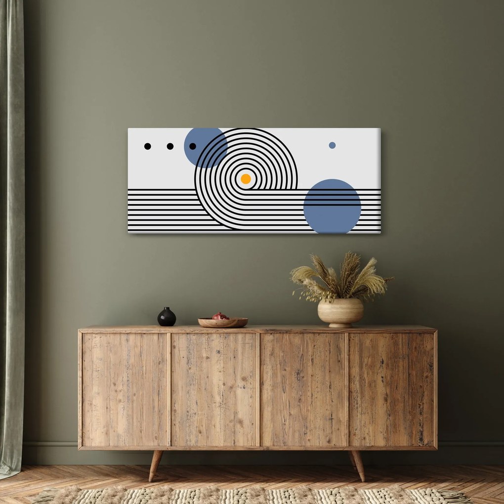 Obraz - Minimalistická abstrakcia N⁰1 (120x50 cm)