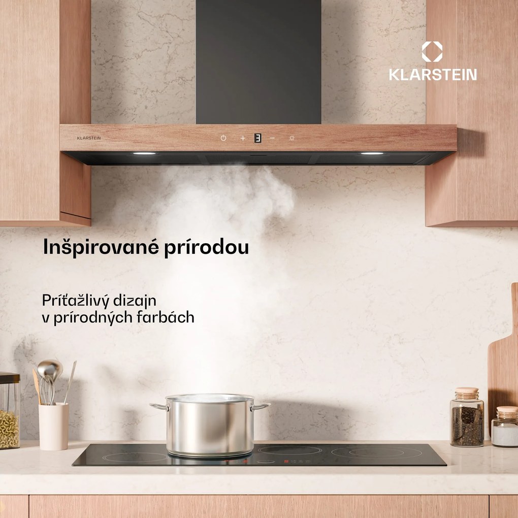 Klarstein ZenFusion T digestor, 881,6 m³/h, A++, 210 W DC, 47 dB, odsávanie/recirkulácia