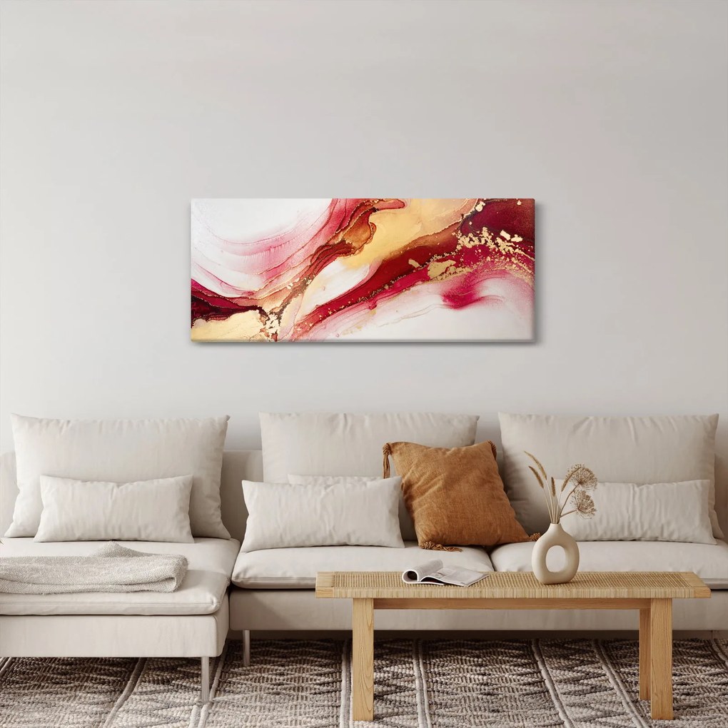 Obraz - Abstrakcia (120x50 cm)