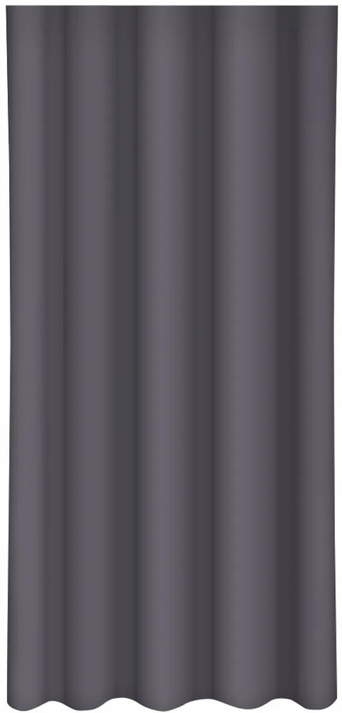 Dekorstudio Jednofarebný záves tmavosivý ZMA10 Rozmer závesu: 160x260cm