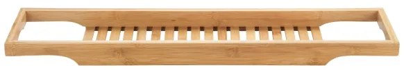 WENKO 24750100 - Polička na vaňu BAMBUSA 70x16 cm hnedá