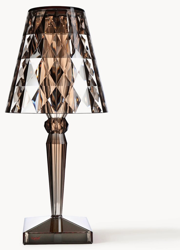 Smievateľná prenosná stolová LED lampa Big Battery, V 37 cm