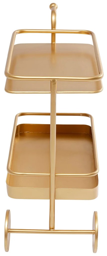 Classico barový vozík zlatý