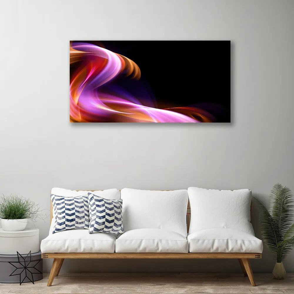 Obraz na plátne Abstrakcie vlna umenie 120x60 cm