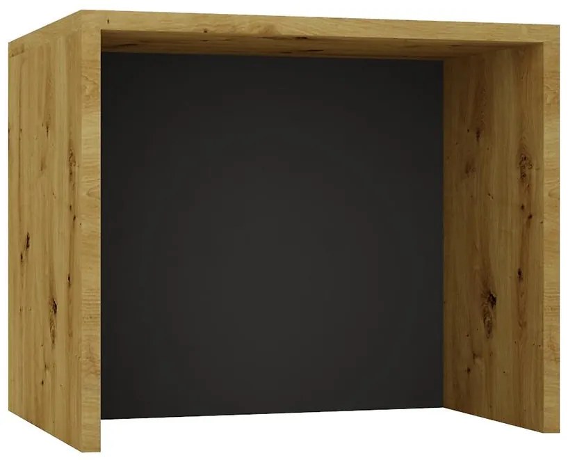 Kuchynský ostrovček 974 dub artisan + grafit