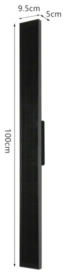 Brilagi - LED Solárne nástenné svietidlo SUN LED/5,5W/3,7V 100 cm 6000 mAh IP44