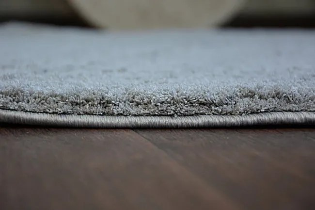 Koberec Micro fiber soft shaggy strieborný