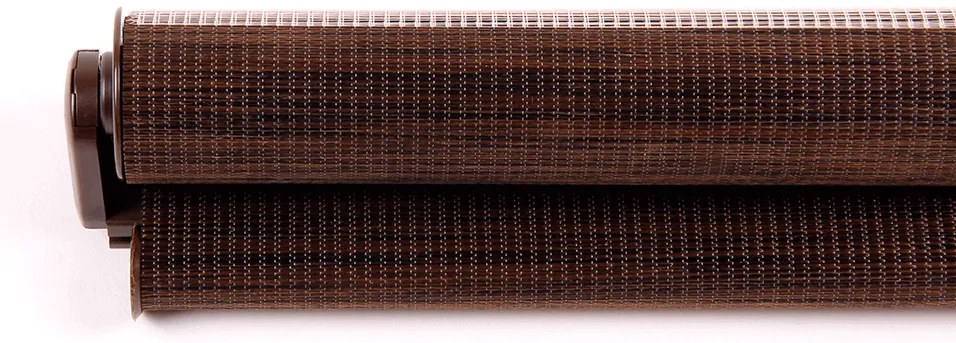 FEXI Roleta Deň a noc, Hesián, Biela, E 001 Šírka rolety: 30 cm, Výška rolety: 150 cm, Strana a farba mechanizmu: Ľavá - Hnedá