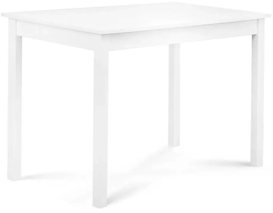 Konsimo Sp. z o.o. Sp. k. Jedálenský stôl EVENI 76x60 cm buk/biela KO0069